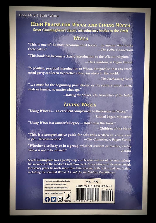 Living Wicca by Scott Cunningham