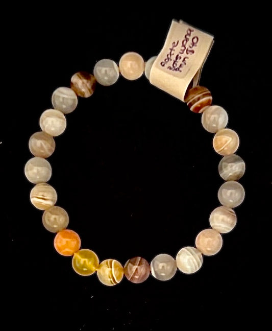 Agate Botswana Bracelet