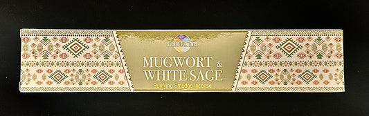 Mugwort and White Sage Purifying Smudge Incense